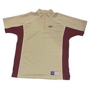 Reebok Mens XL Uniform Basketball Shirt 1/4 Zip Athletics Top